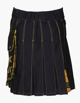 BLACK WOMEN WITH LEWIS TARTAN HYBRID KILT MACLEOD - Scottish Kilt Jacket™ USA-UK